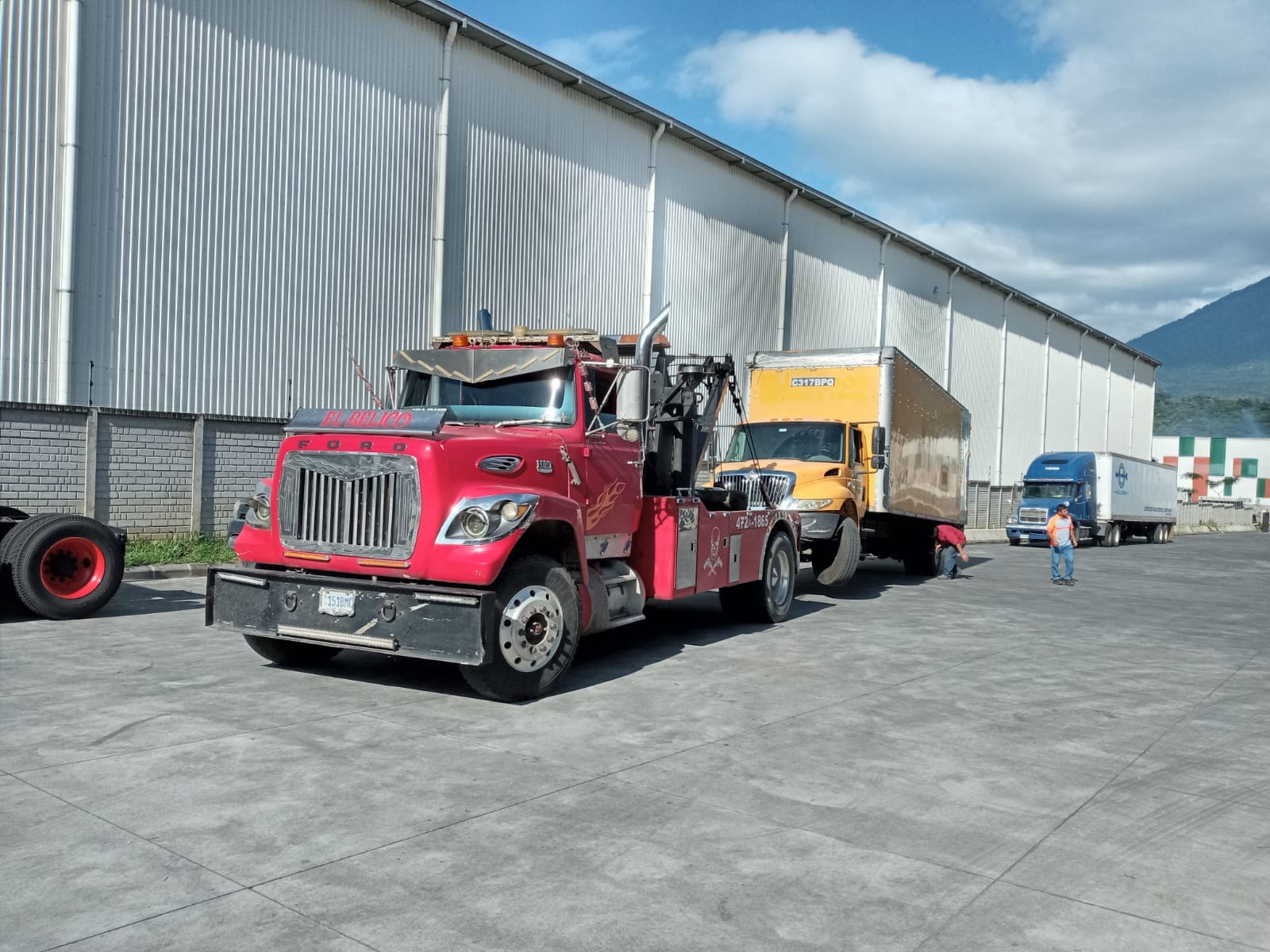Servicio de gruas de rescate Guatemala