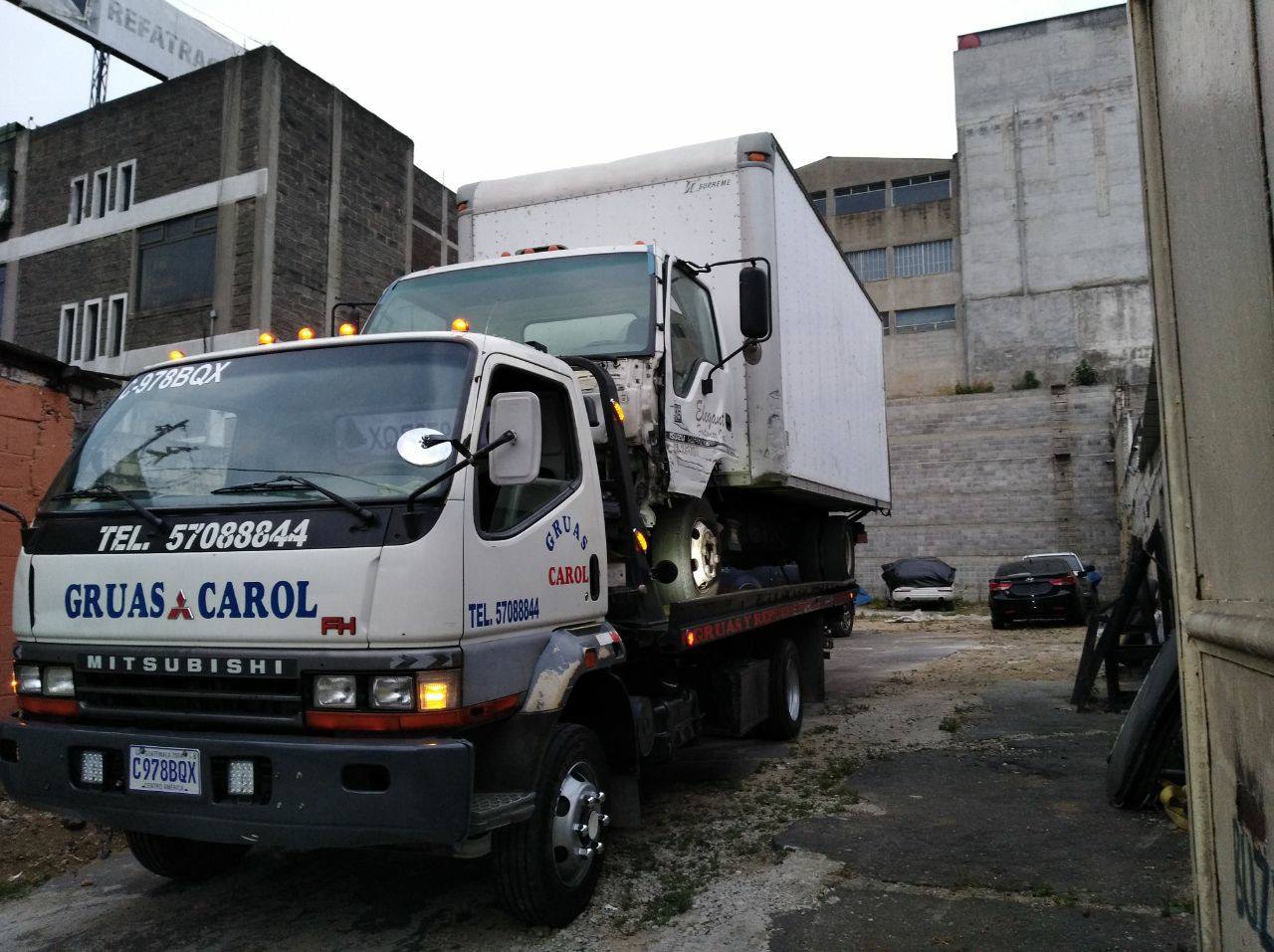 Servicio de gruas 24 hrs Guatemala