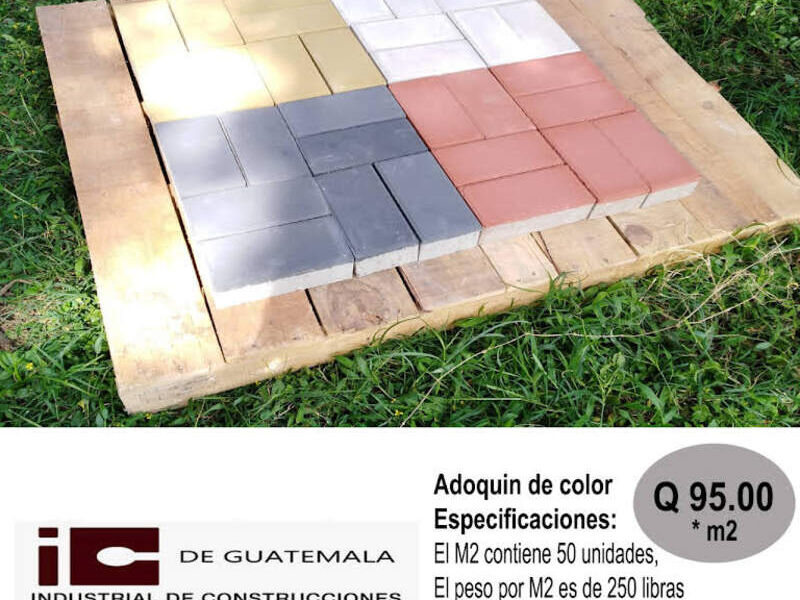 Adoquin colores