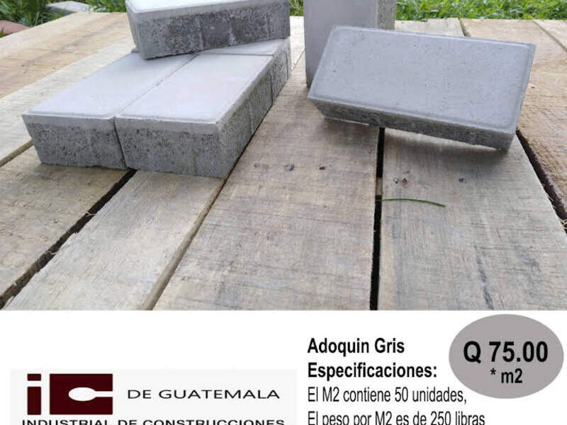 adoquin gris