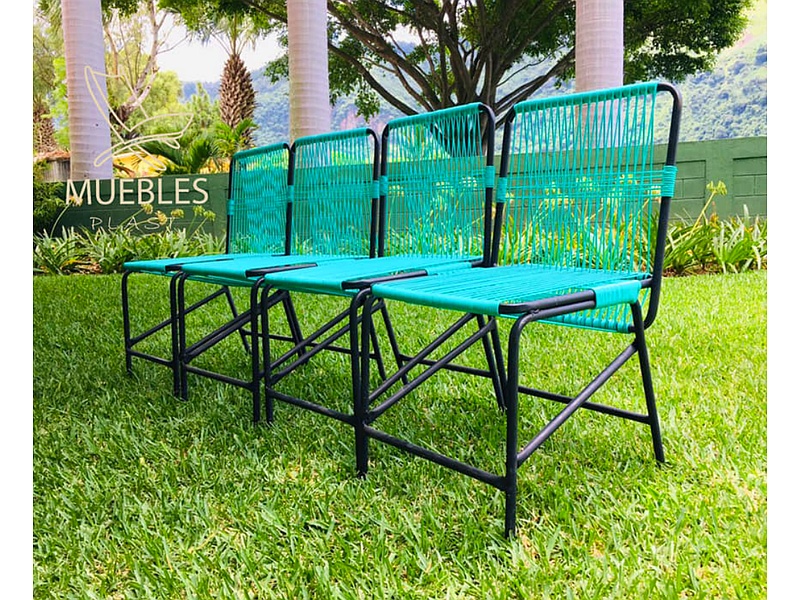 Sillas turquesa Guatemala