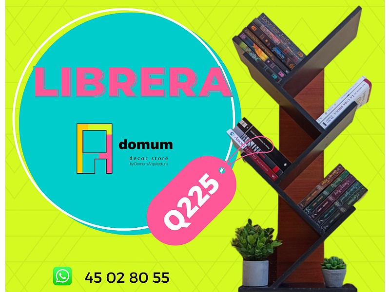 Librera madera Guatemala