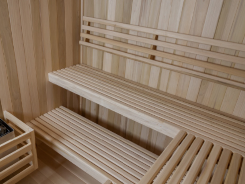 Sauna de madera Poplar