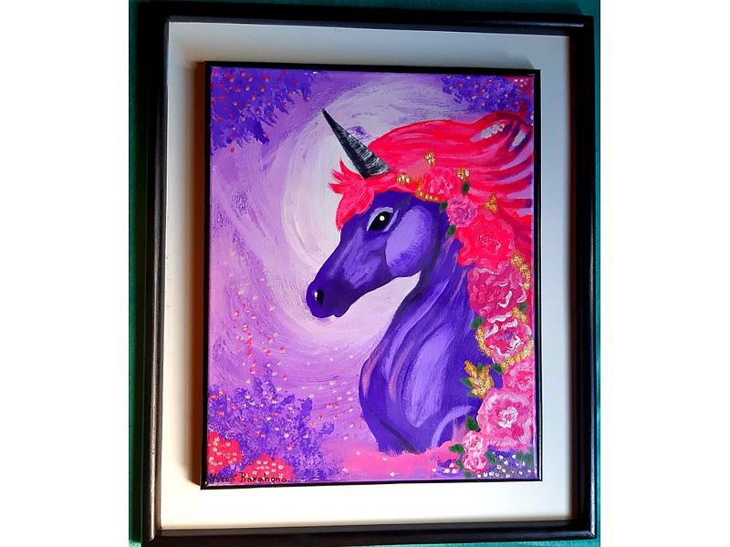 Cuadro Decorativo Unicornio Guatemala