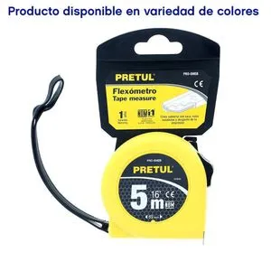 Cinta Métrica Amarilla 3/4 