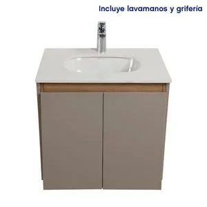 Mueble Cascade Vital Con Lavamanos Mdf 