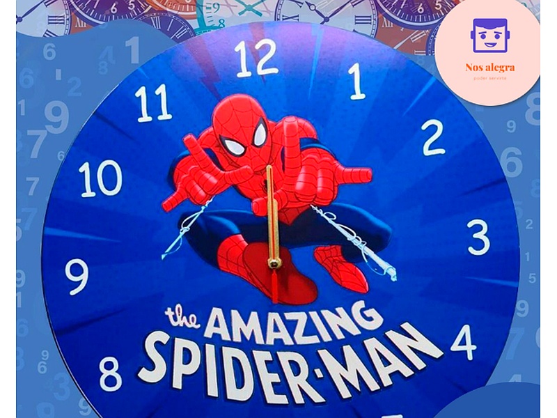 Reloj de Pared Spiderman Guatemala