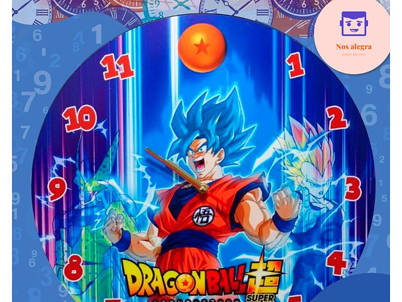 Reloj de Pared Dragon Ball Guatemala