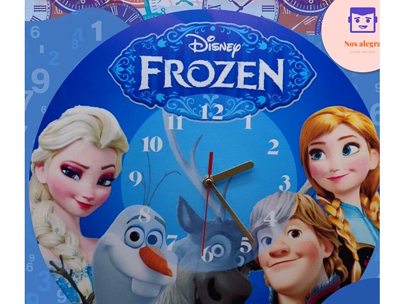 Reloj de Pared Frozen Guatemala