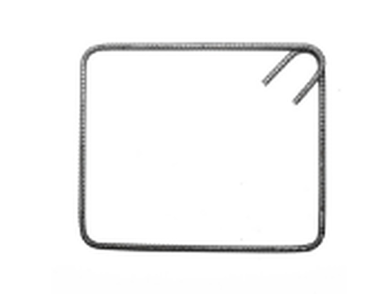 Estribo 08mm25x30cm Guatemala