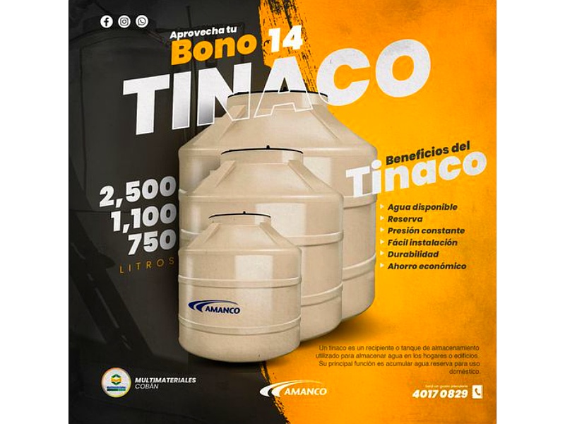 Tinaco Guatemala