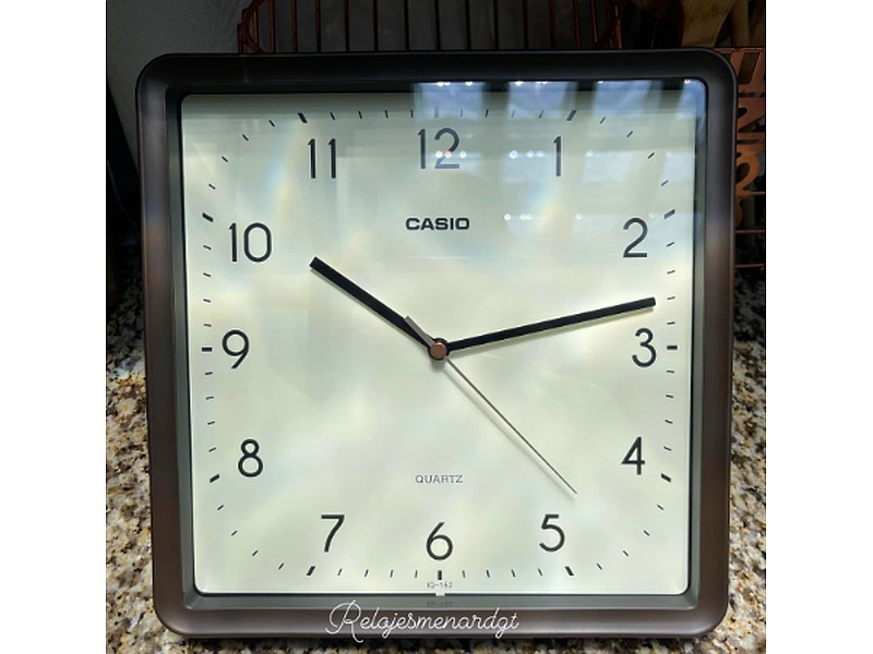 Reloj de Pared Cuadrado negro Guatemala