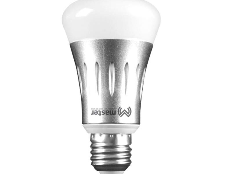 Foco inteligente wifi de luz led blanca