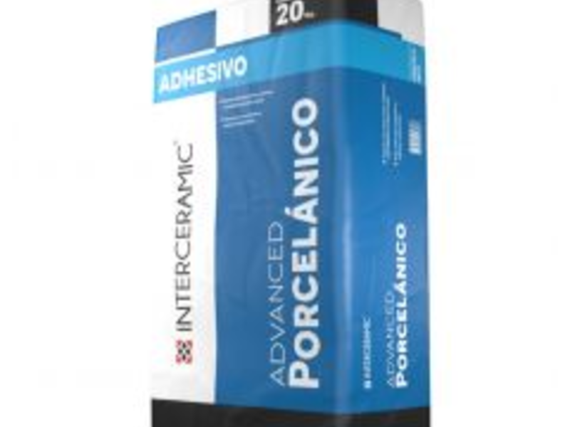 Adhesivo Advanced Porcelánico saco 20 Kg