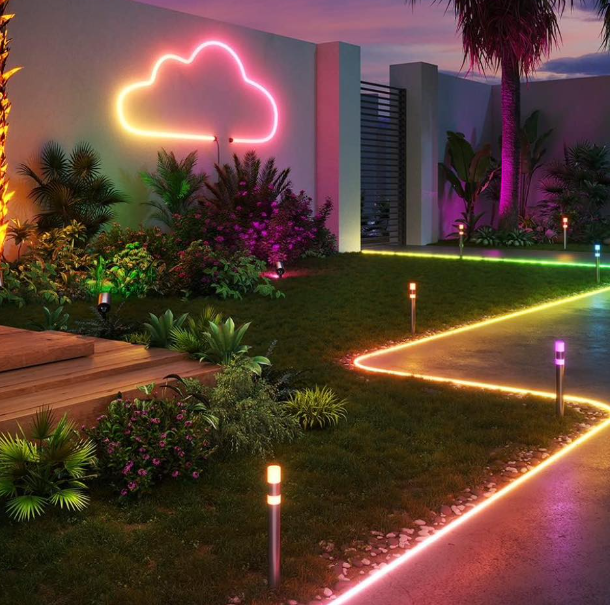 CINTA LED EN NUBE EXTERIORES GUATEMALA 