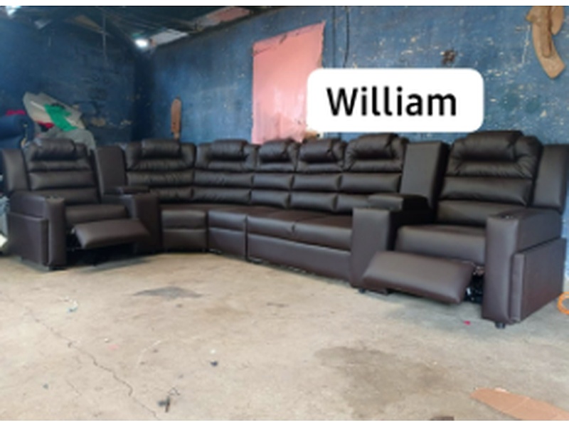Sofa Cuero Cafe Guatemala
