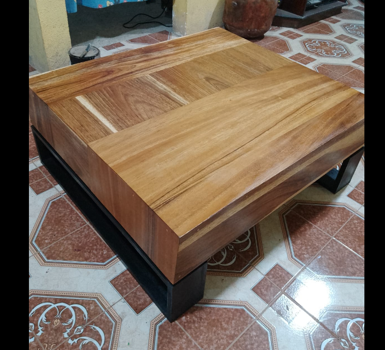 MESA CUADRADA CENTRO SALA GUATEMALA 