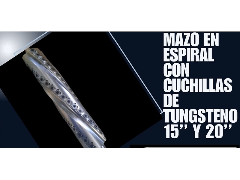 Mazo Espiral Cuchilla Guatemala