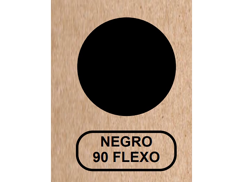 Cajas Negro 90 flexo Guatemala.