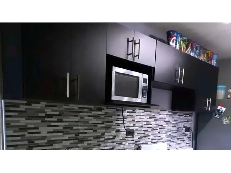 Muebles Aéreos Negros Cocina Guatemala 