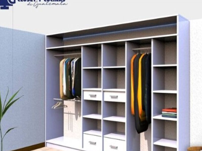 Closet modernos en Guatemala 