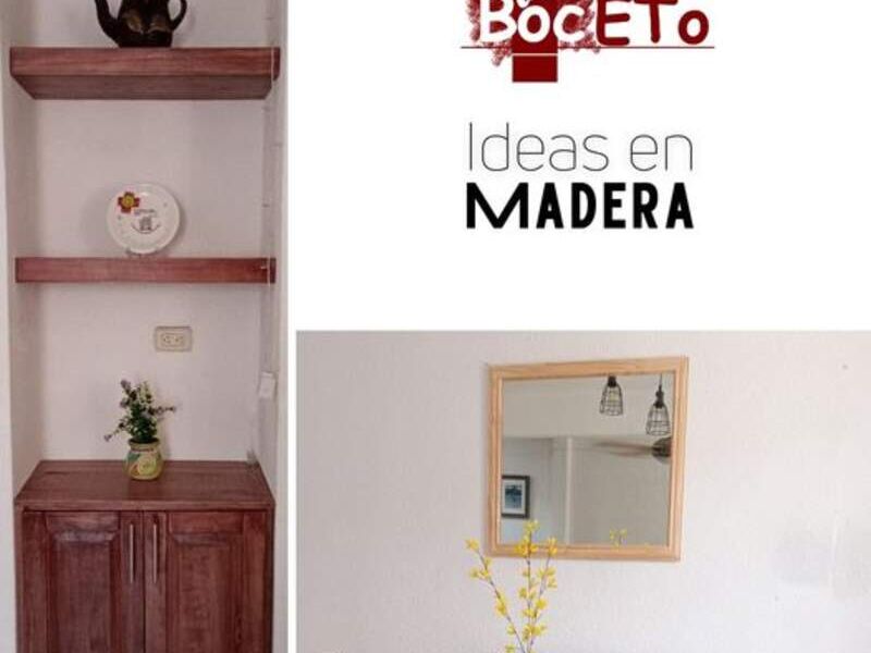 Repisa de madera en Guatemala 