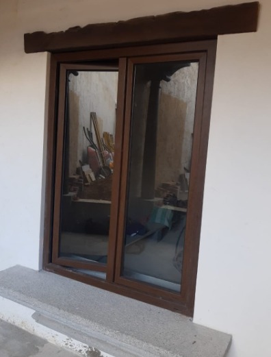 Borde de ventana de madera Guatemala