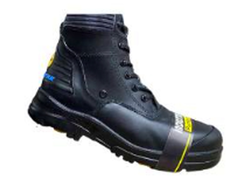 Zapato Punta Hierro Negro Guatemala