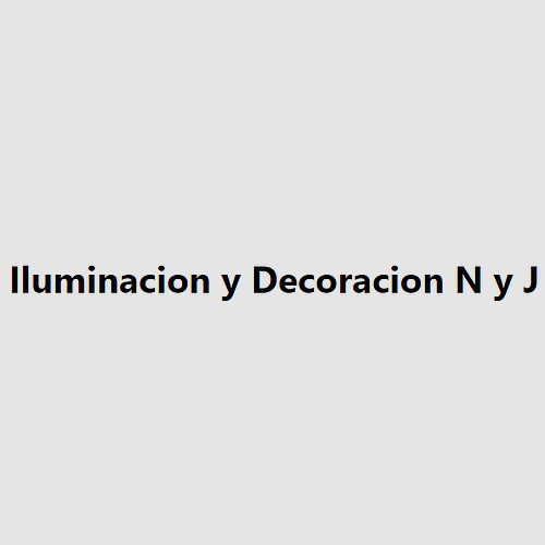 Iluminacion y Decoracion N y J 