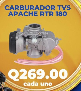 Carburador TVS Guatemala