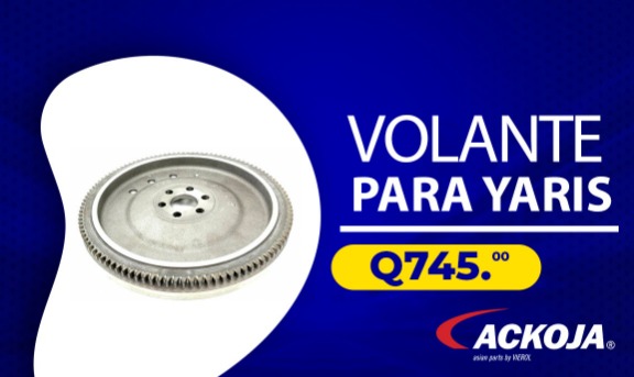 Repuesto volante Yaris Guatemala 