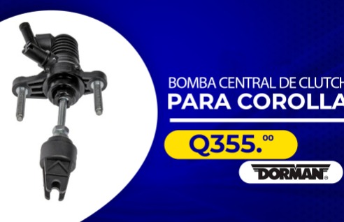 Bomba de clutch para Corolla Guatemala