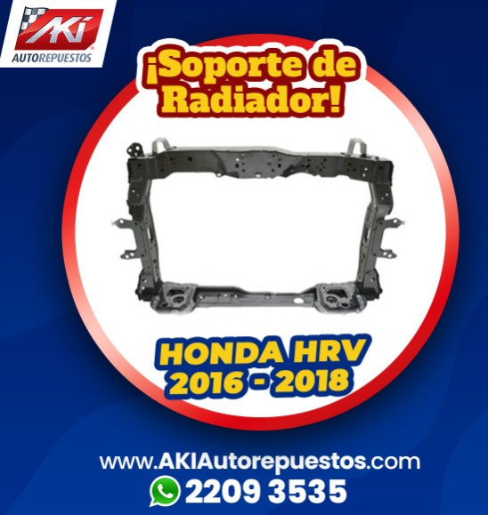 Soporte de radiador Honda Guatemala