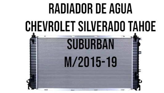 Radiador de agua Chevrolet Guatemala