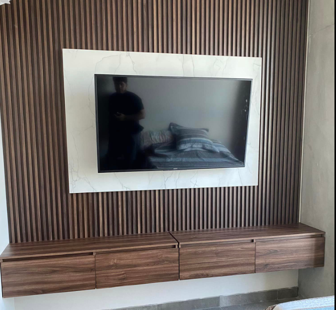 Mueble de tv madera Guatemala 