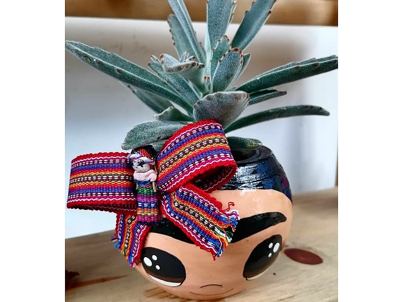 Maceta Carita Guatemala