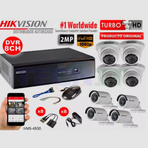 Camaras Hik 8 Guatemala