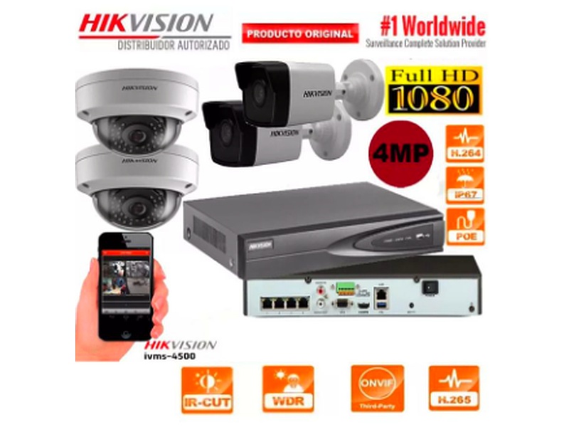 Kit Camaras HIK HD Guatemala