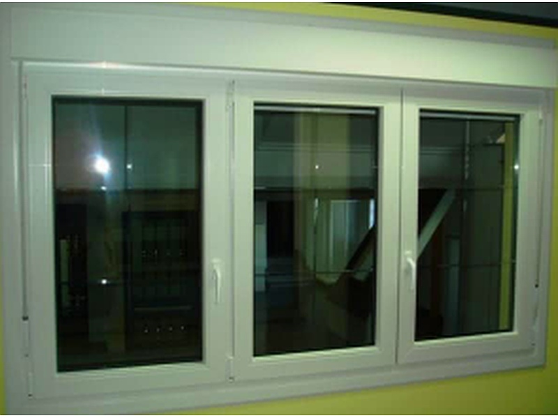 Ventana PVC Blanca Grande Guatemala