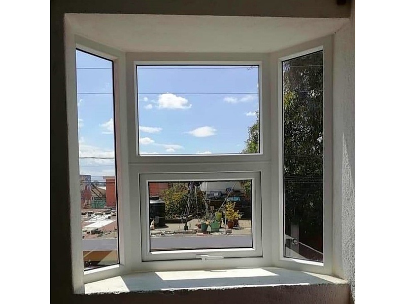 Ventana PVC Blanca Guatemala