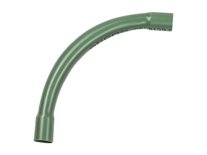 Codo de PVC ligero 90