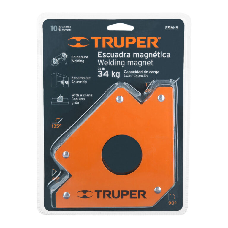 Escuadra magnetica 5 pulgs para