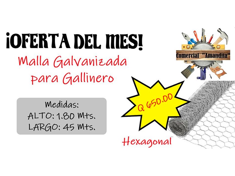 Malla Galvanizada Guatemala