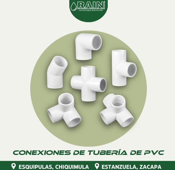 Conexiones de tuberia PVC Guatemala