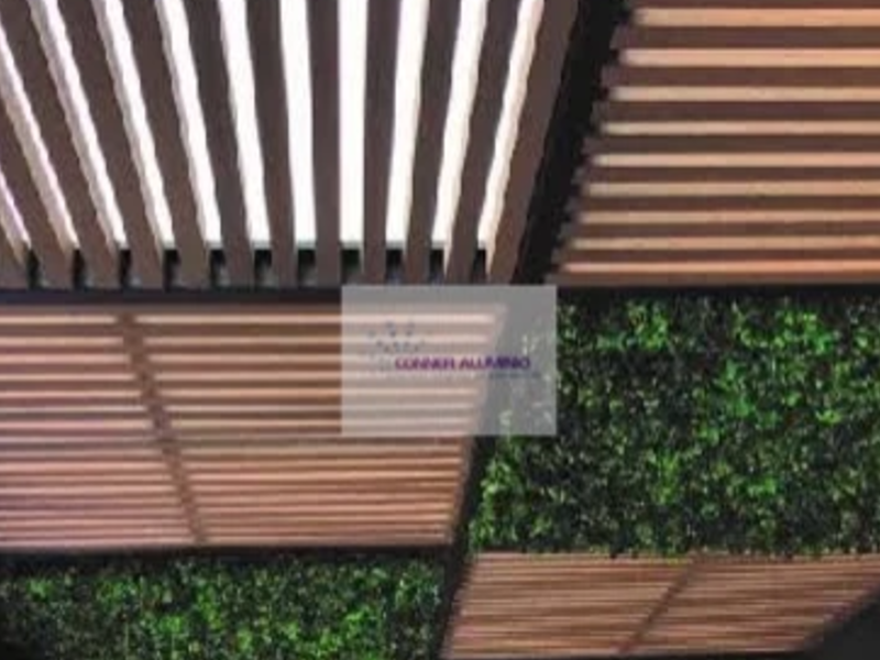 PÉRGOLA DE MADERA