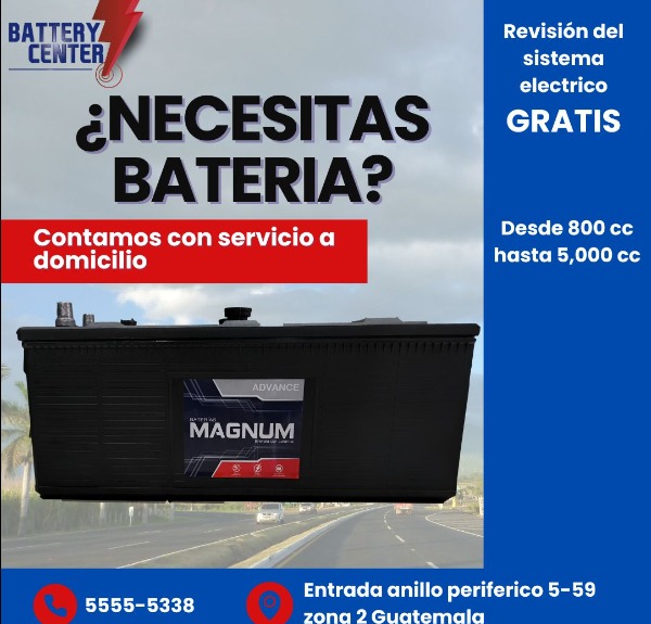 Bateria de auto 1