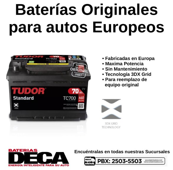 Baterias deca 8.