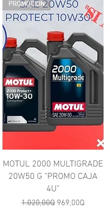 Lubricante de auto MOTUL Guatemala