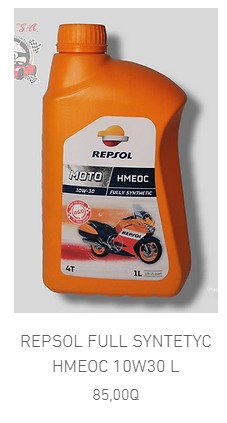Lubricante 10W30 Guatemala