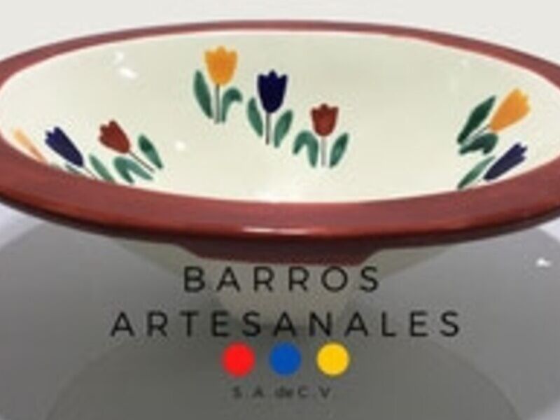 Lavamanos diseño Tulipanes